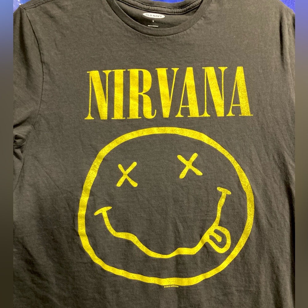 Nirvana Graphic Band T-shirt Size M
